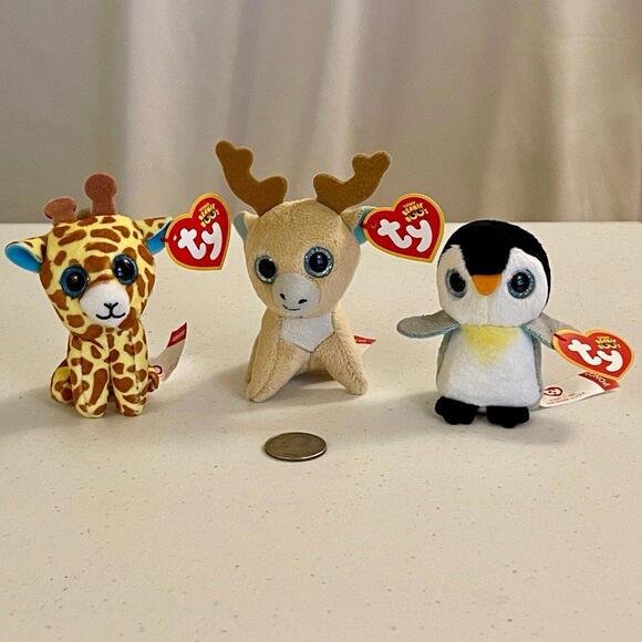 McDonalds 2021 Ty Teenie Beanie Boos Happy Meal Toys - Picture 1 of 6